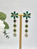 Emma Flower Drop Earrings