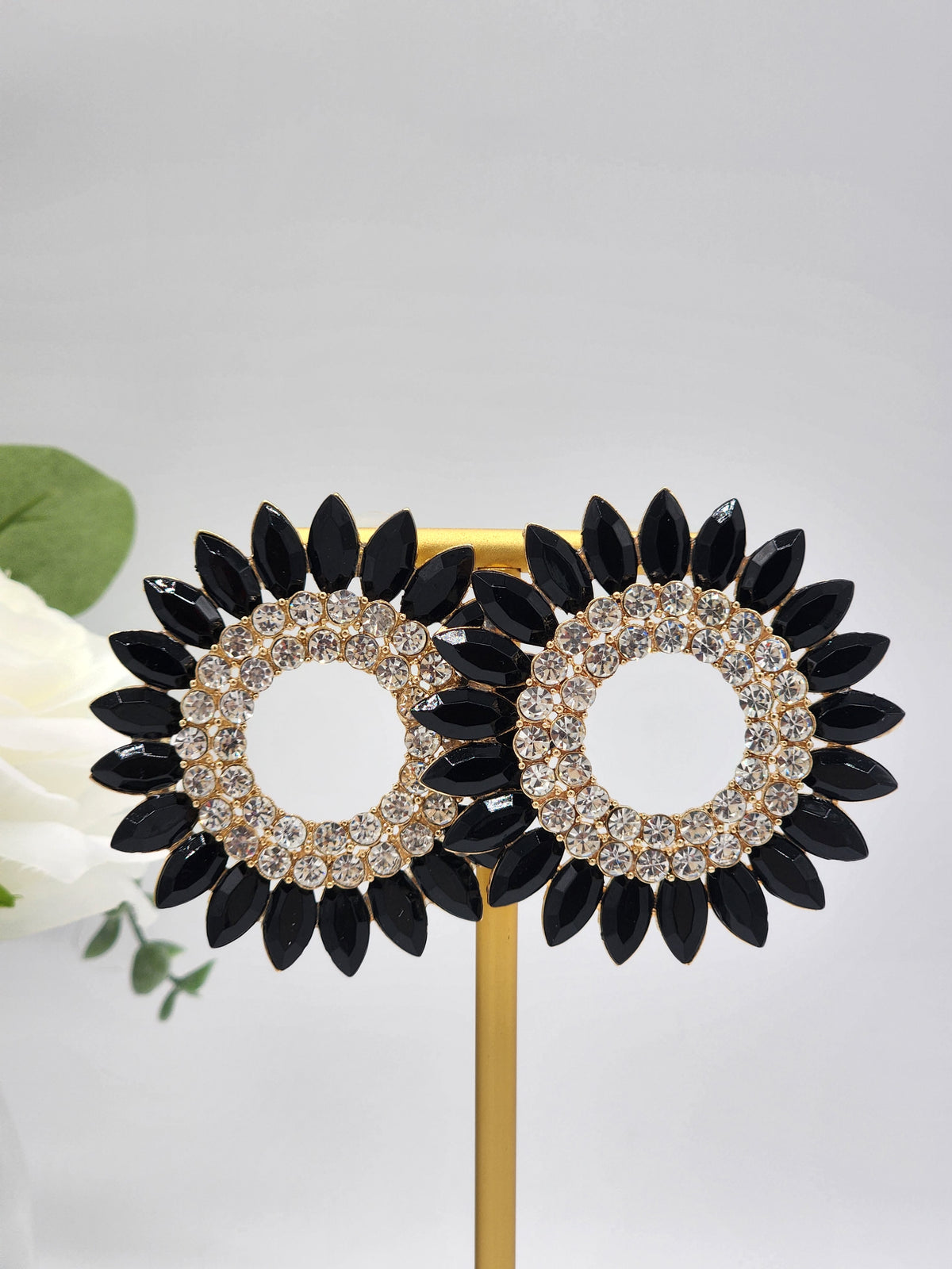 Sunflower Oversized Stud Earrings