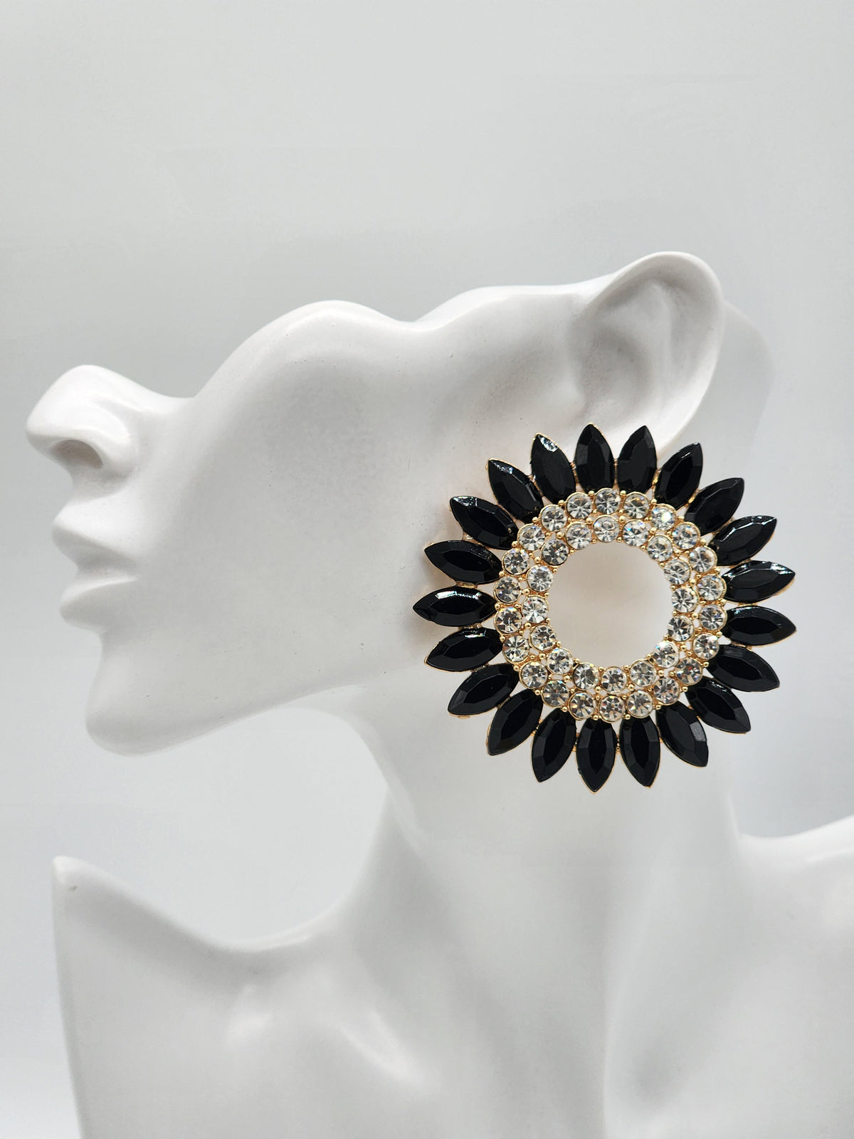 Sunflower Oversized Stud Earrings