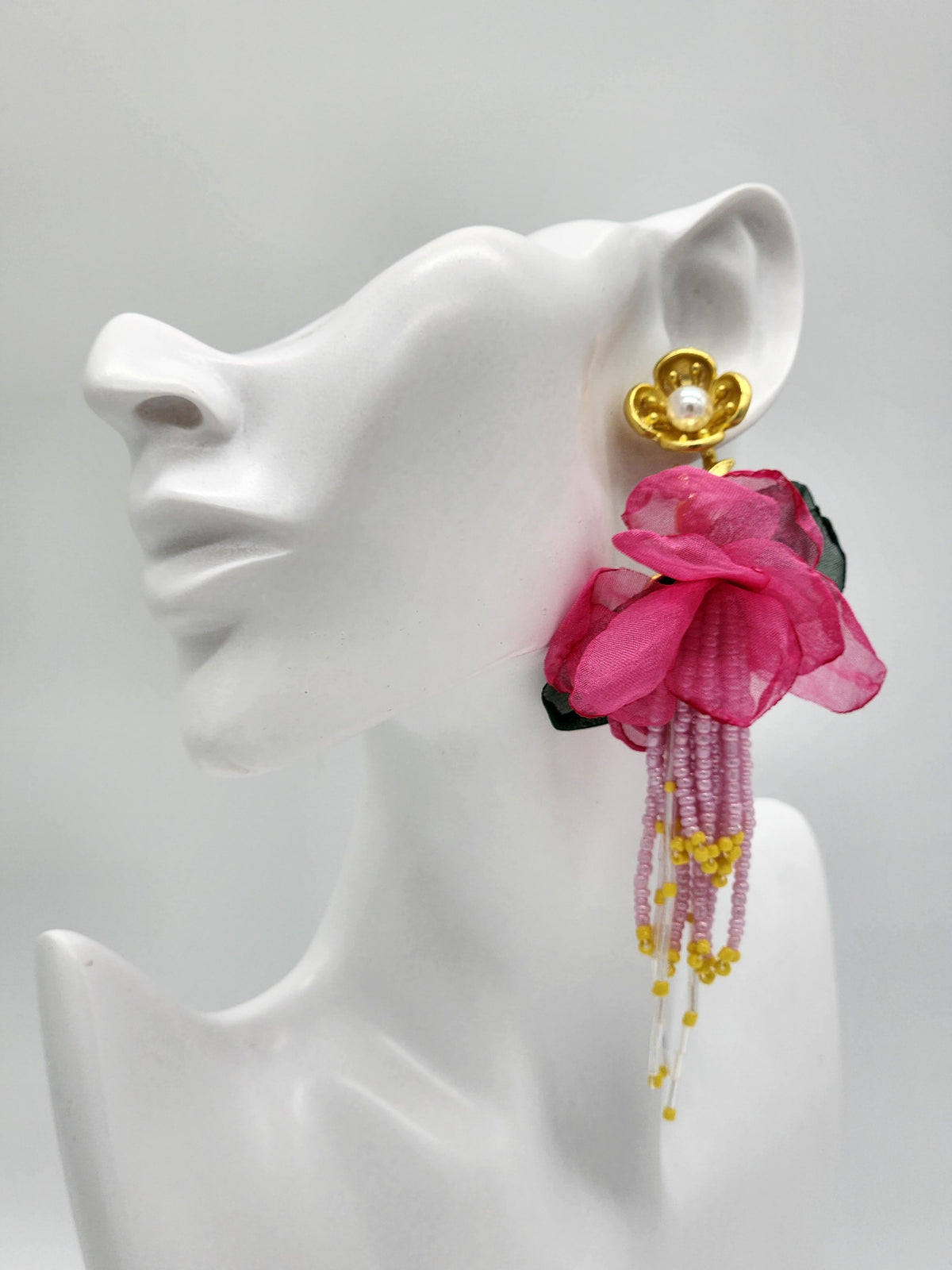 Samantha Flower Drop Earrings