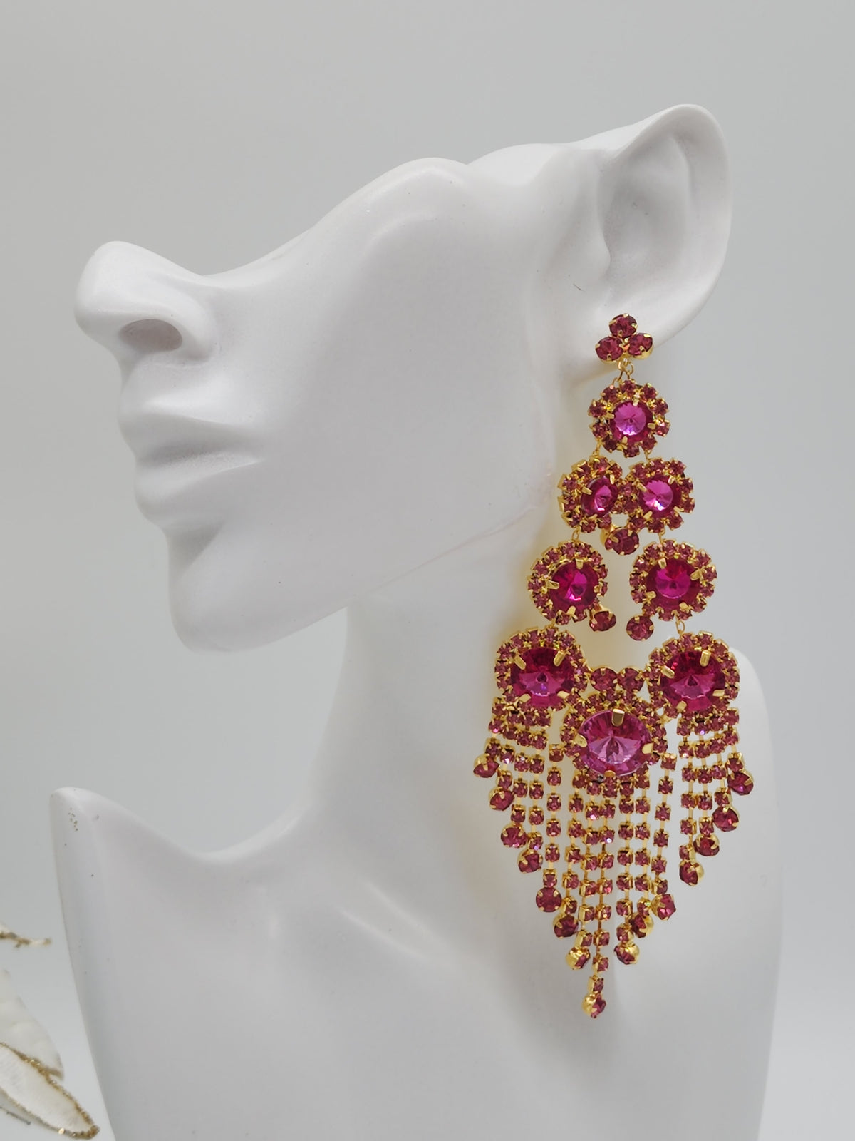 Lana Luxe Earrings ( Pink )