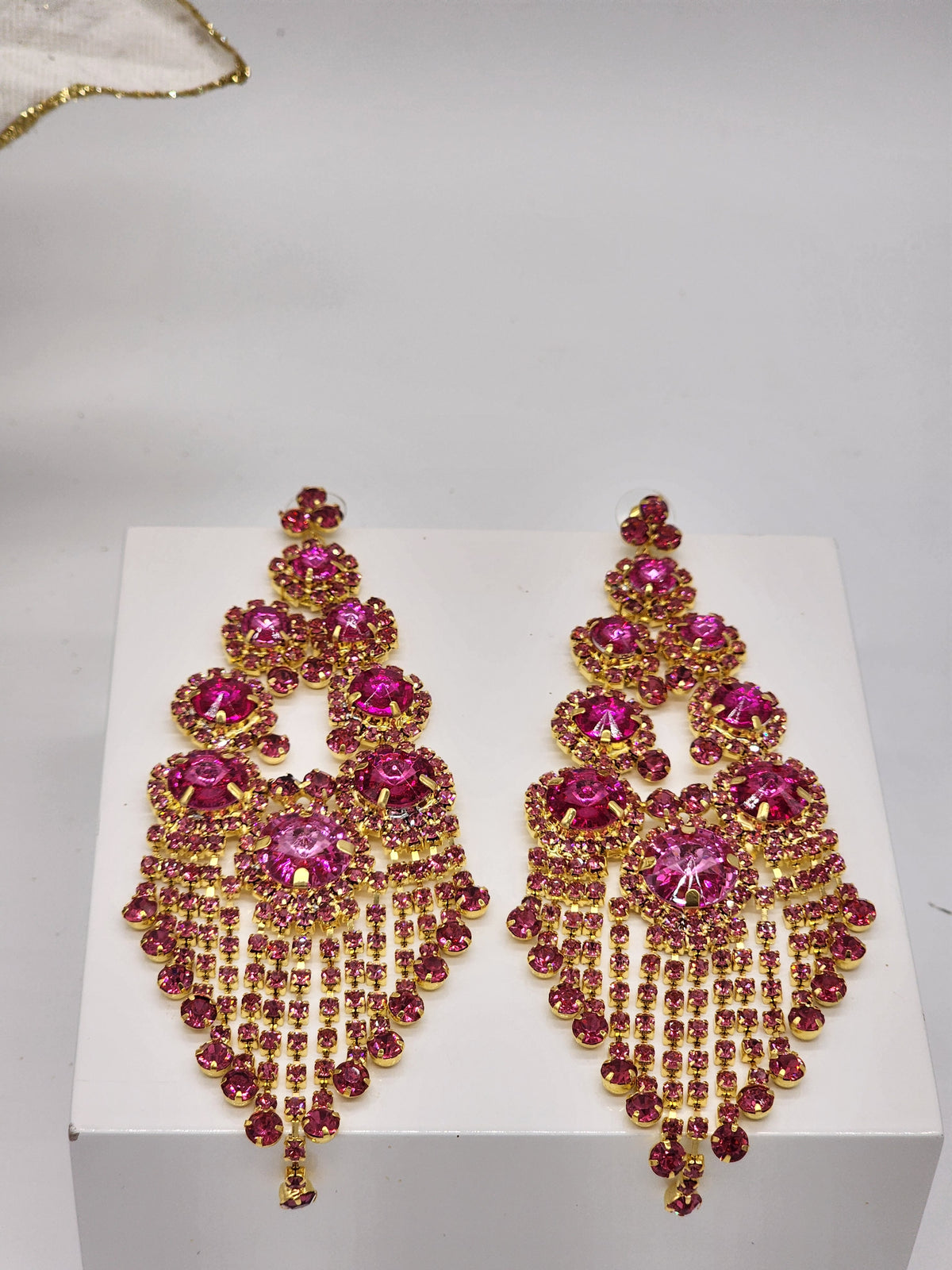 Lana Luxe Earrings ( Pink )