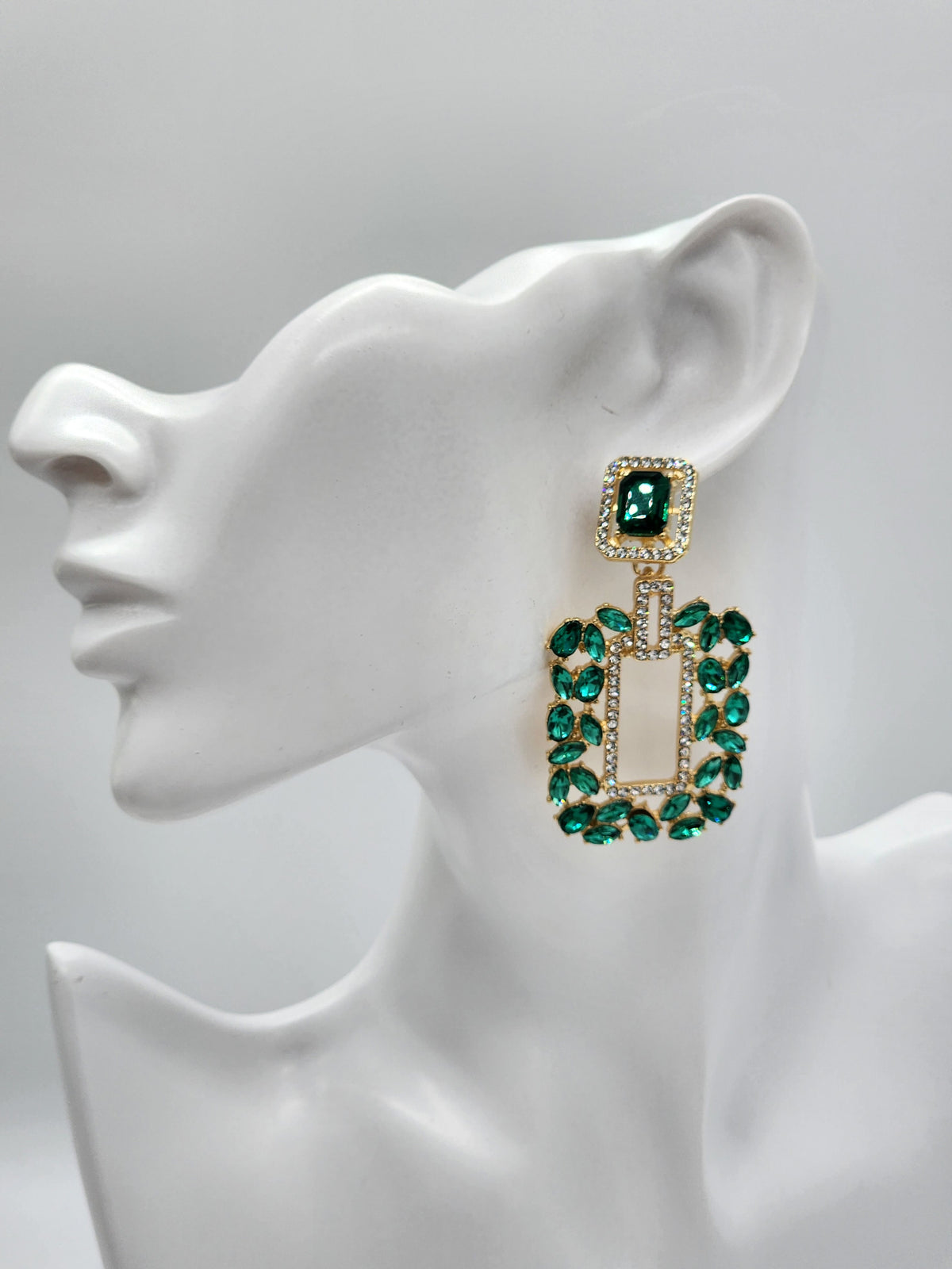 Lila Evening Earrings