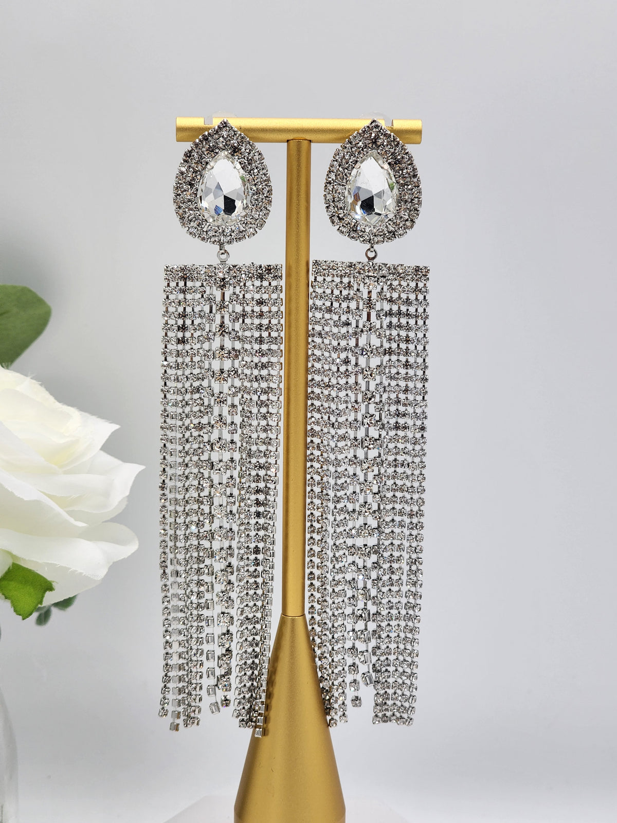 Diamonds of Tassels Earrings