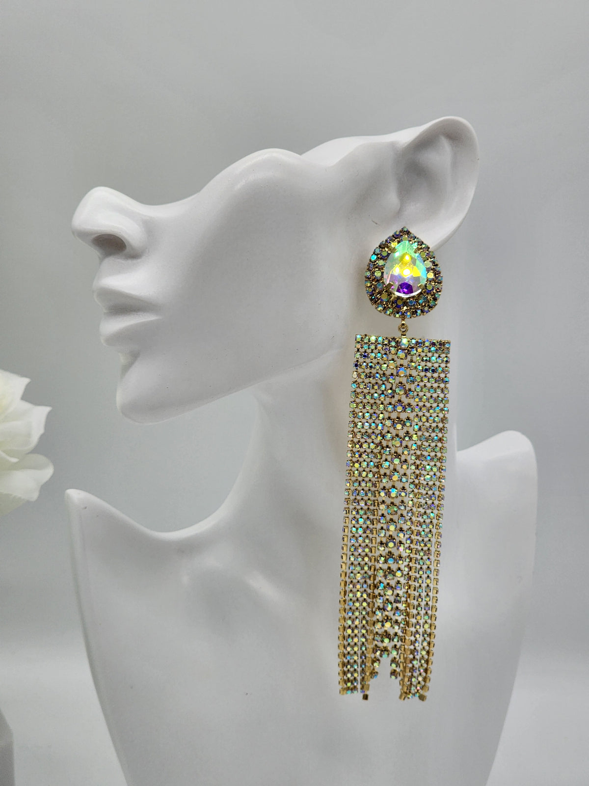 Diamonds of Tassels Earrings