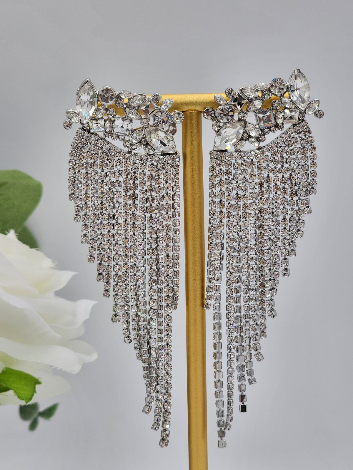 Aria Chandeliers Diamond Earrings