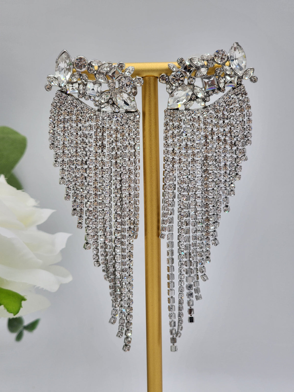 Aria Chandeliers Diamond Earrings