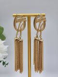 Esmeralda Tassel Drop Earrings