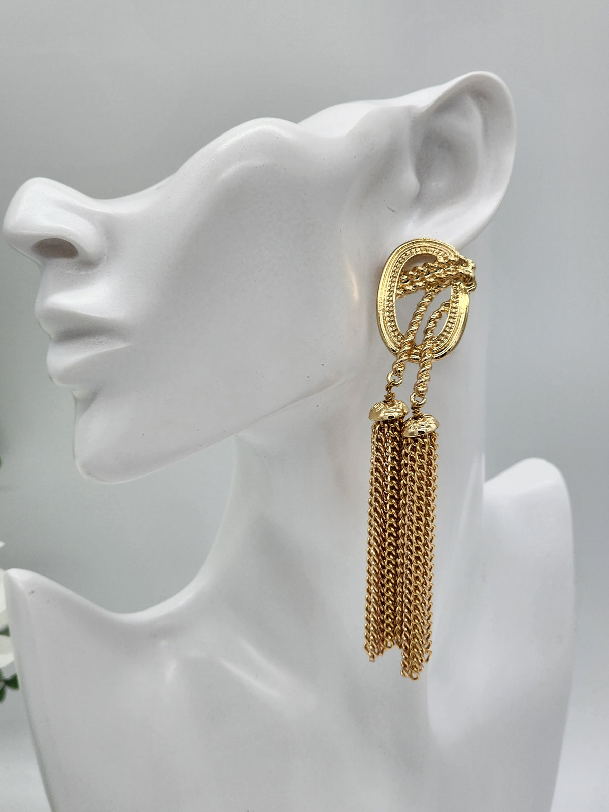 Esmeralda Tassel Drop Earrings