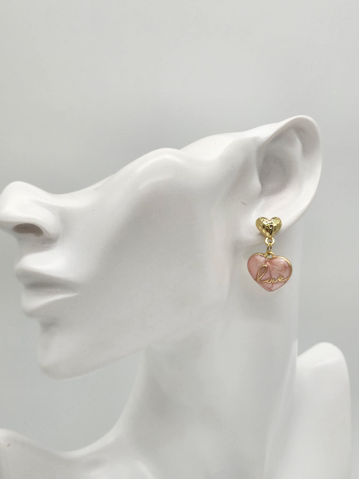 No Broken Heart Earrings( pink )