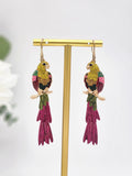 Tropical Bird Earrings