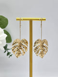 The Golden Leaf Earrings