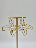 Diane Flower Drop Earrings