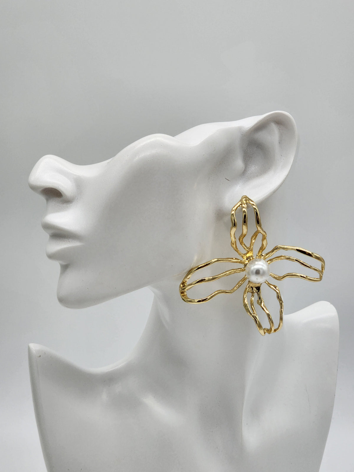 Diane Flower Drop Earrings