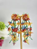 Flower Bomb Earrings (Multi-Color)