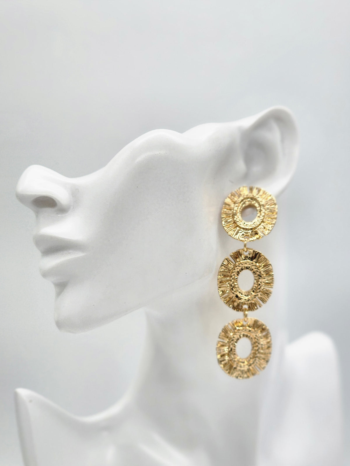 Bold On Gold Drop Earrings