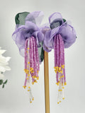Lila Floral Earrings