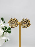 Lola Stud Earrings ( Gold )