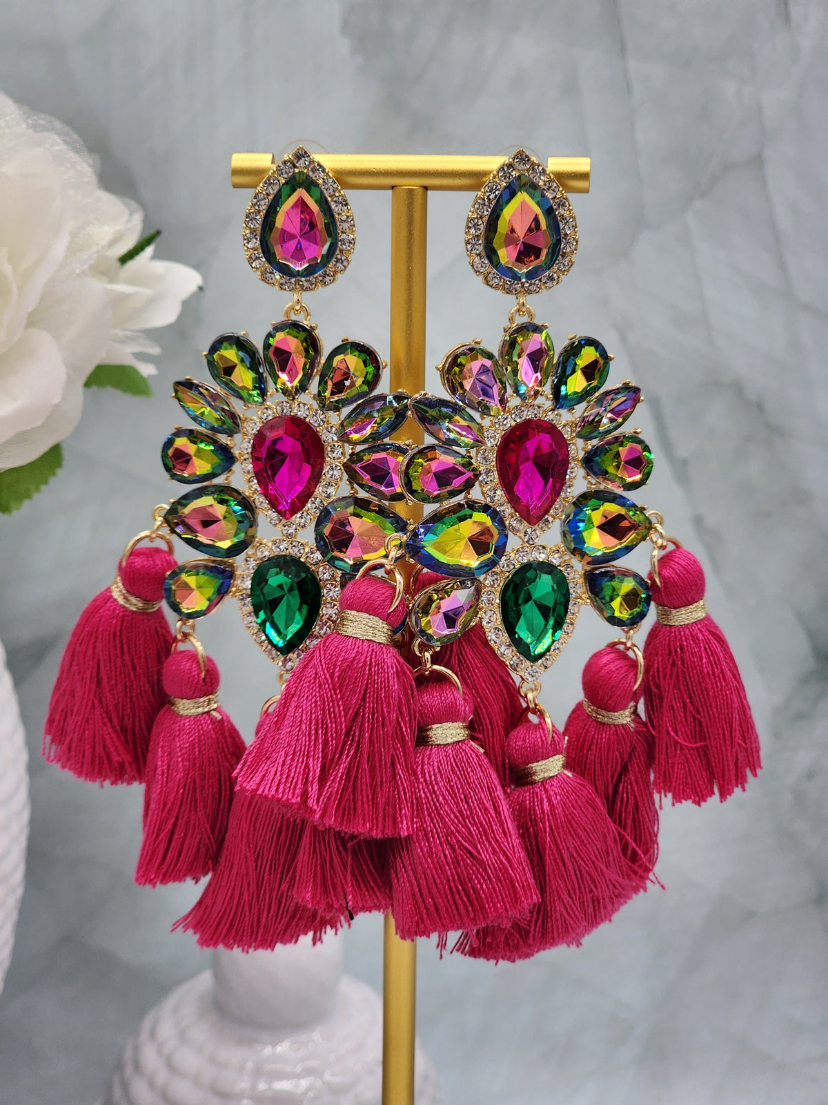 Estelle Fringe Earrings