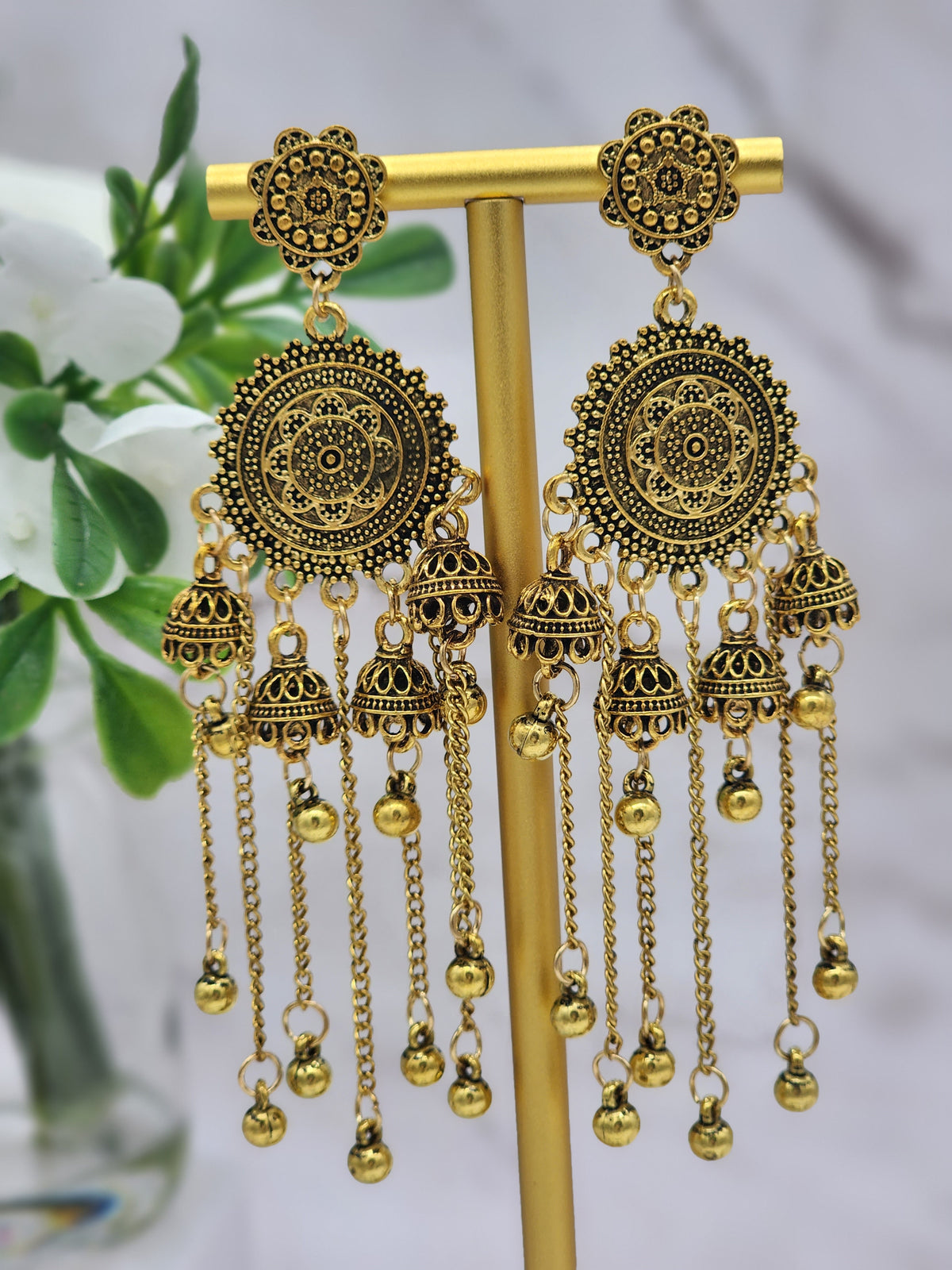 Jaipur Jhumka Earrings