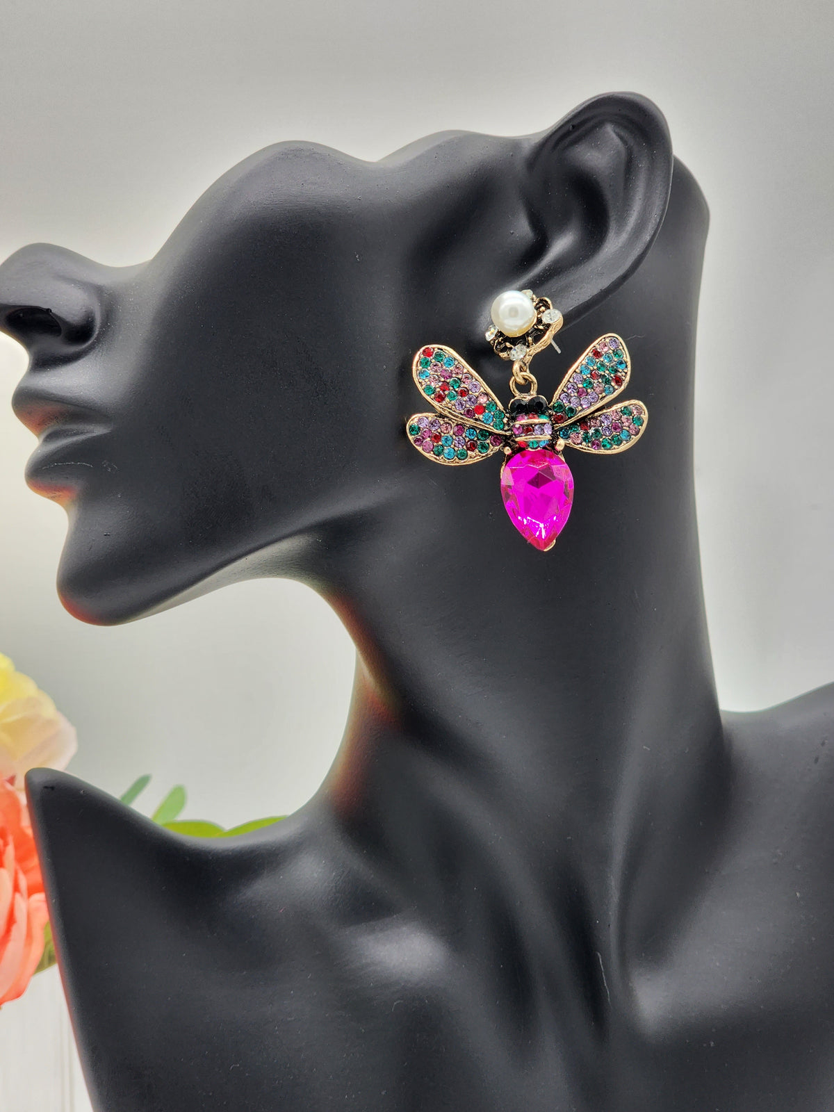 Aruba Dragonfly Earrings( Multi-color)