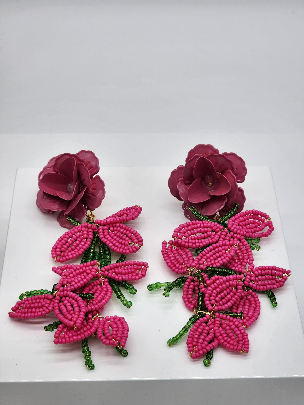 Garden Rose Earrings