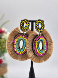 Tropical Bohemian Fringes Earrings