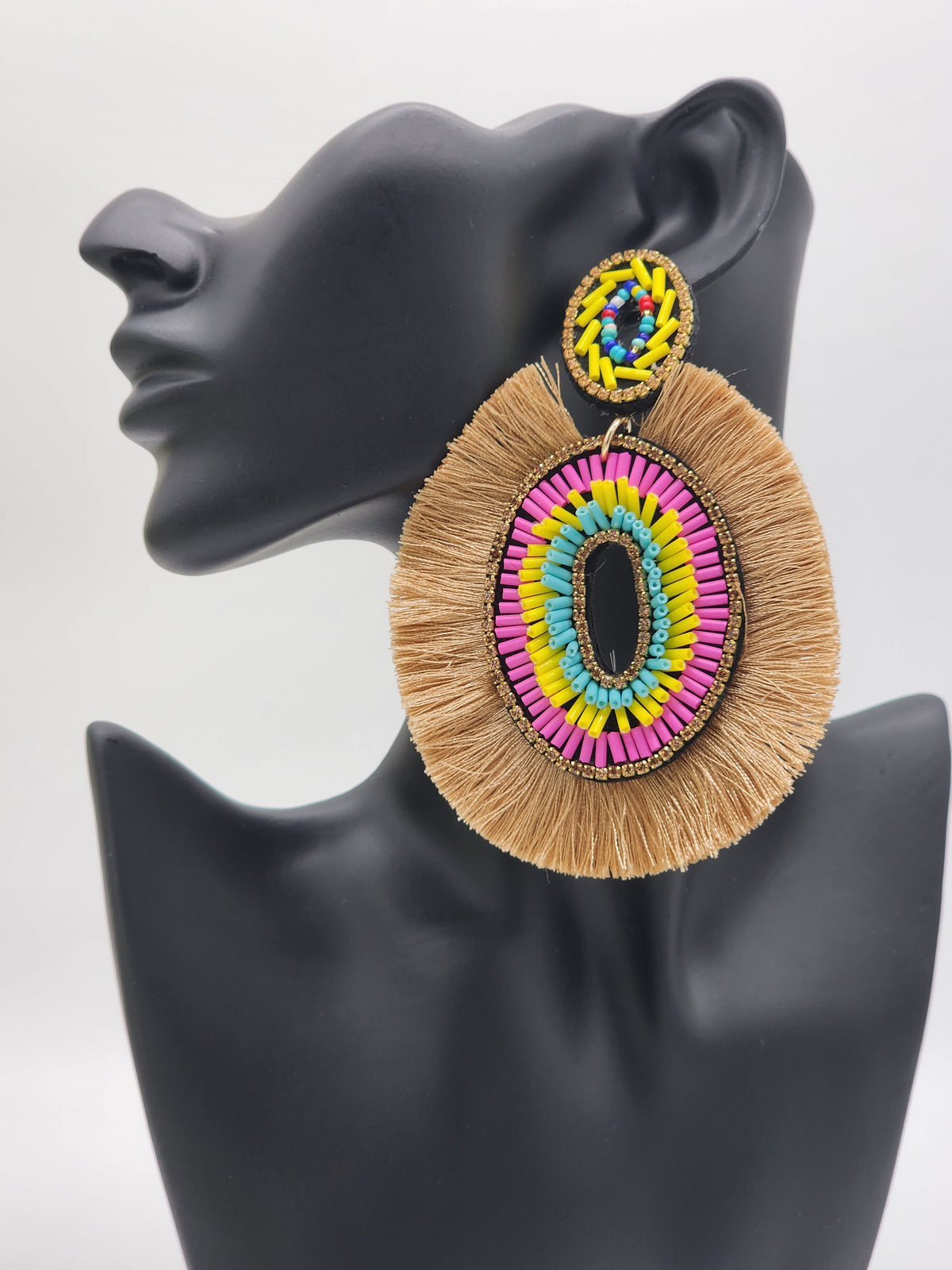 Tropical Bohemian Fringes Earrings