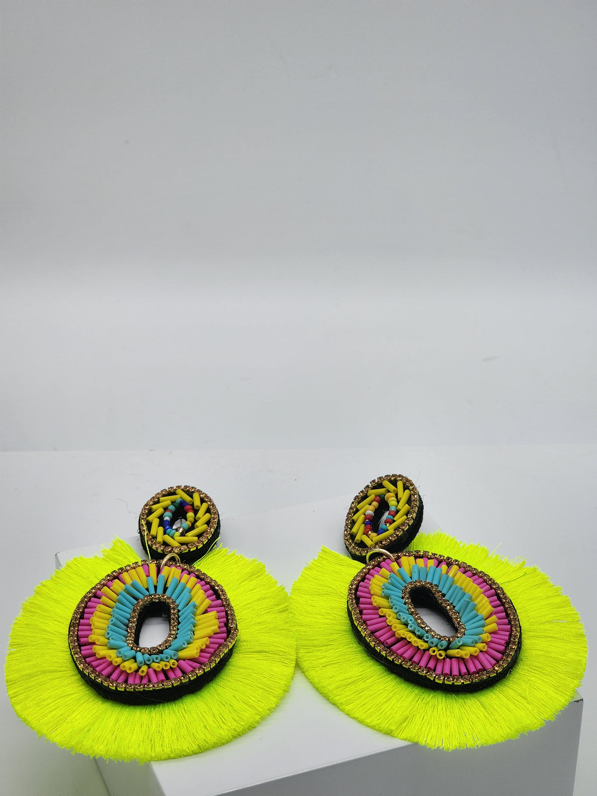 Tropical Bohemian Fringes Earrings