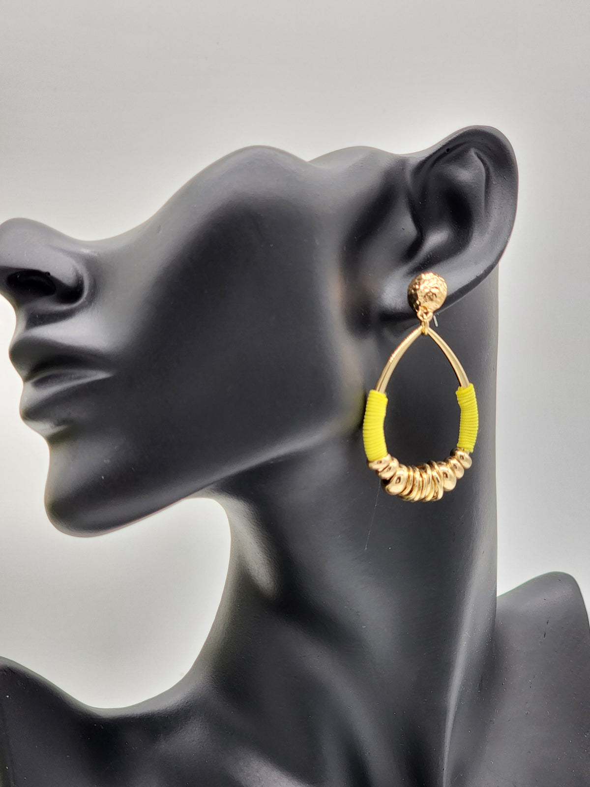 Casey Earrings ( Yellow)