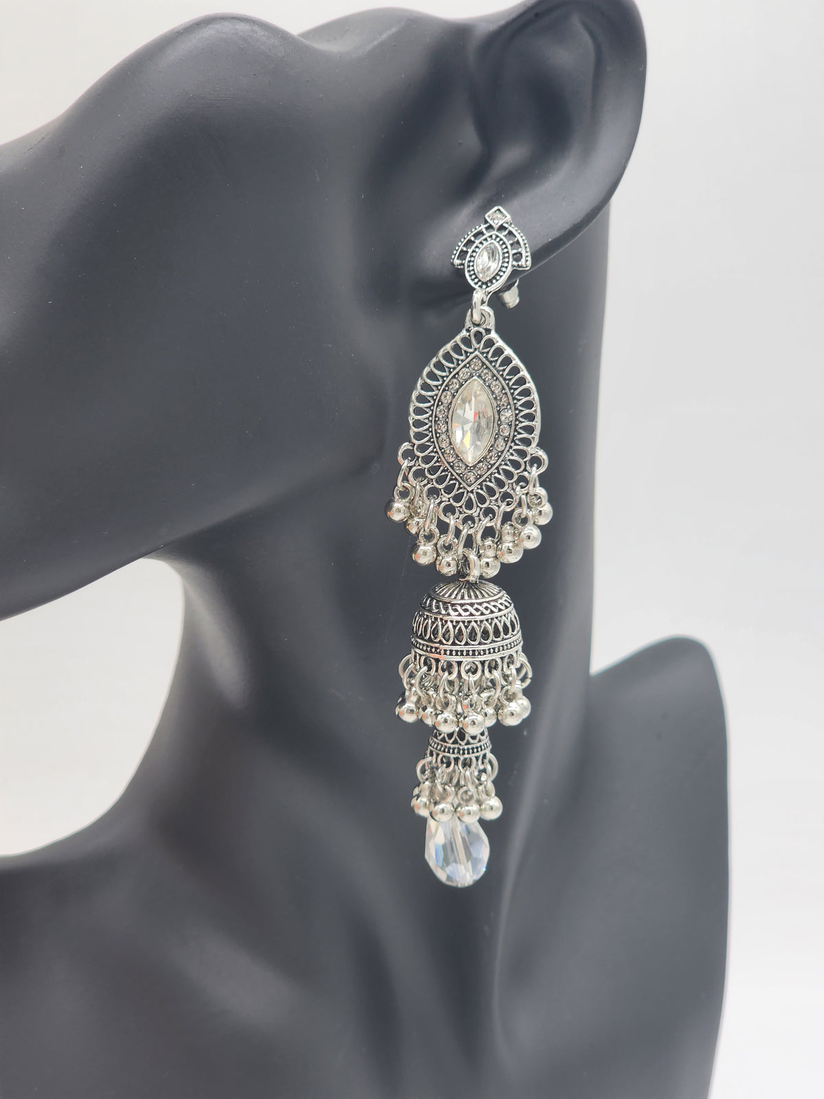 Azulik Bell Jhumka Earrings