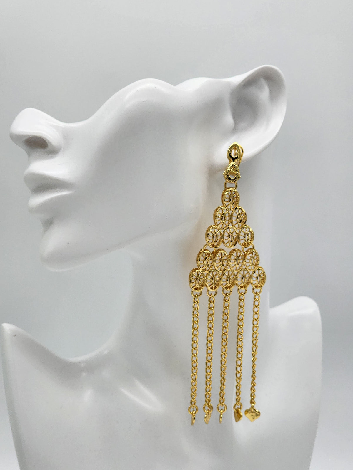 Goddess Pyramid Earrings