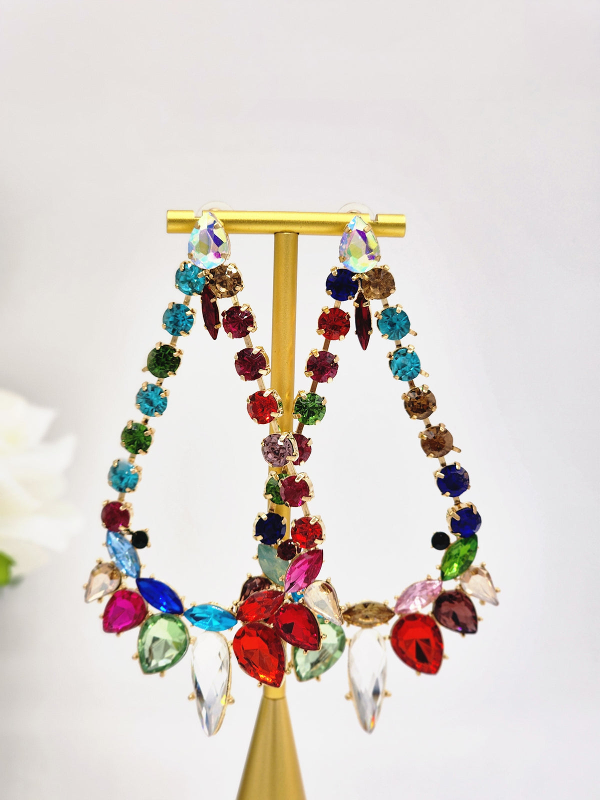 Sparkly Chandelier Earrings