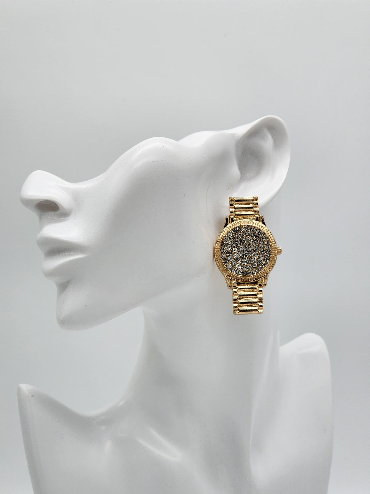 Diamonds on my Watch Earrings